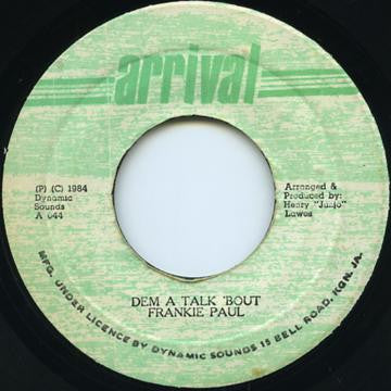 Frankie Paul : Dem A Talk 'Bout (7", Single)