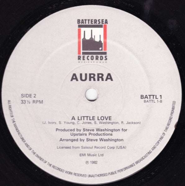 Aurra : Make Up Your Mind / Checking You Out / A Little Love (12")