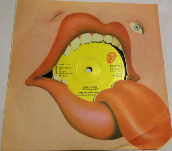 The Rolling Stones : Fool To Cry (7", Single)