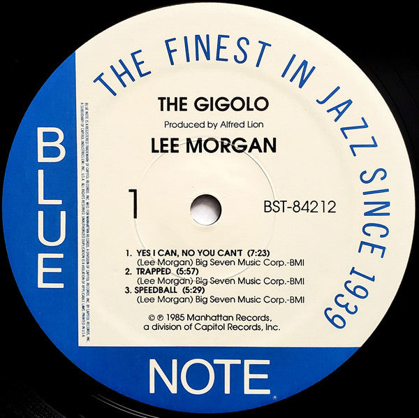 Lee Morgan : The Gigolo (LP, Album, RE)