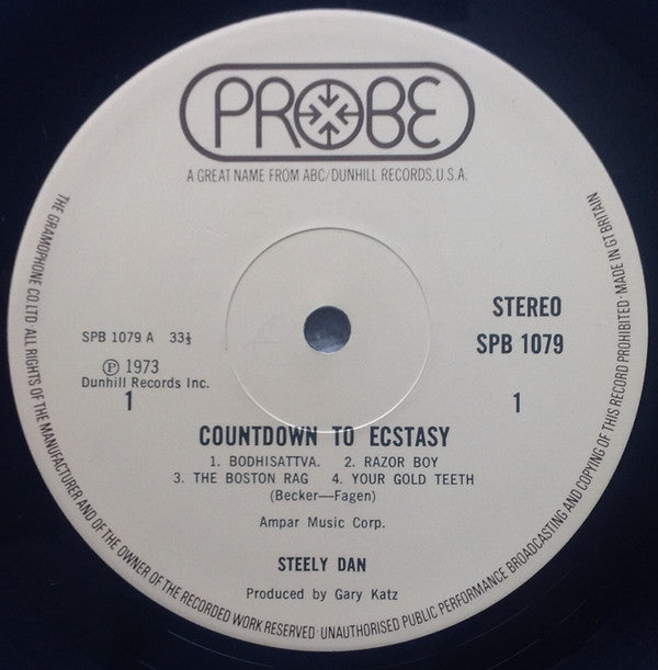 Steely Dan : Countdown To Ecstasy (LP, Album, Tex)