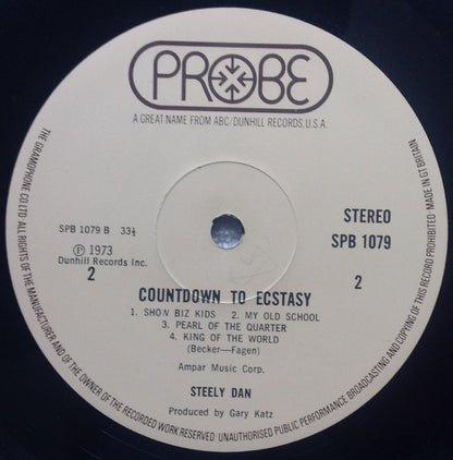 Steely Dan : Countdown To Ecstasy (LP, Album, Tex)