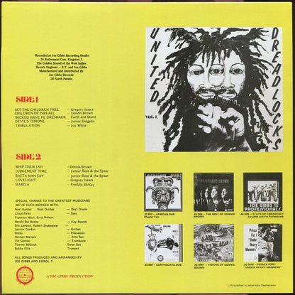 Various : United Dreadlocks Vol. 1 (LP, Comp)