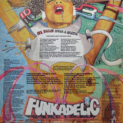 Funkadelic : One Nation Under A Groove (LP, Album, Jac)