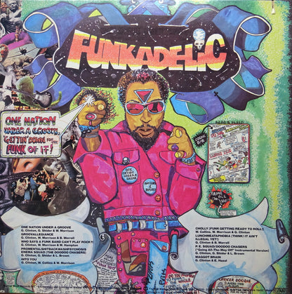 Funkadelic : One Nation Under A Groove (LP, Album, Jac)