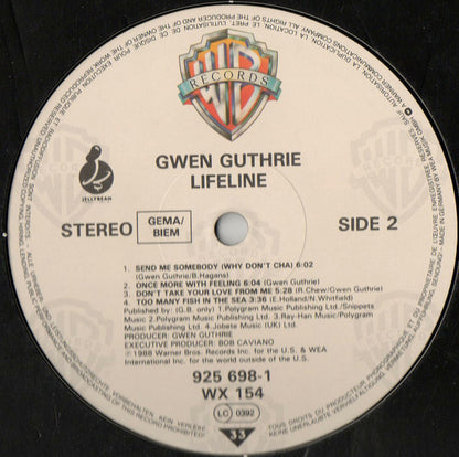 Gwen Guthrie : Lifeline (LP, Album)