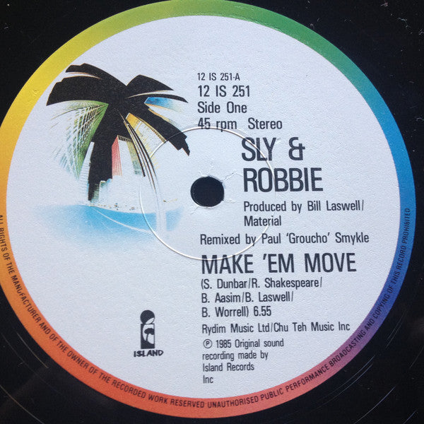 Sly & Robbie : Make 'Em Move (12")