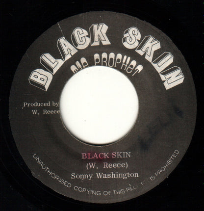 Sonny Washington / Washington Reece & G. Stephenson : Black Skin / Black Skin Rock (7")