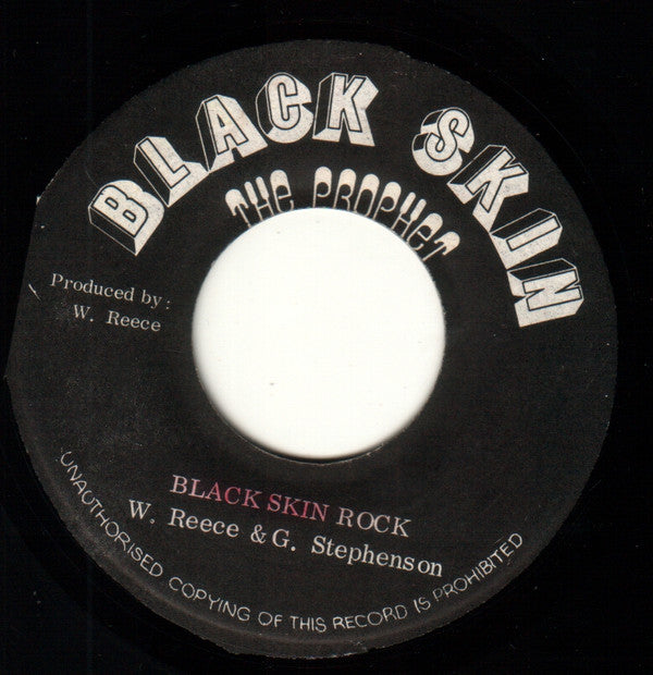 Sonny Washington / Washington Reece & G. Stephenson : Black Skin / Black Skin Rock (7")