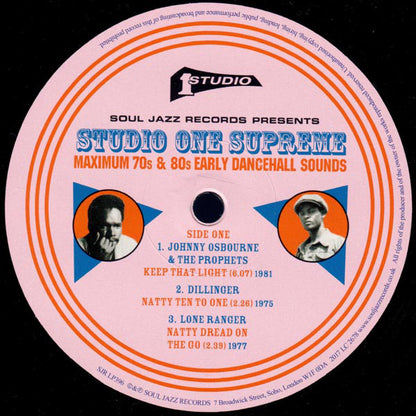 Various : Studio One Supreme (Maximum 70s & 80s Early Dancehall Sounds) (3xLP, Comp)