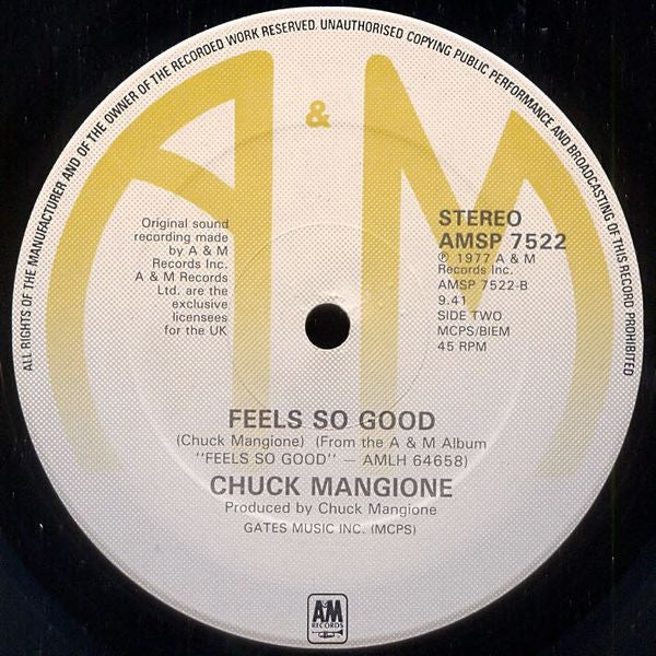 Chuck Mangione : Fun And Games (12")