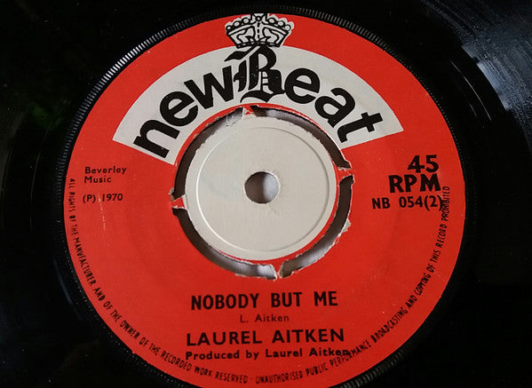 Laurel Aitken : Baby Please Don't Go / Nobody But Me (7", Single)