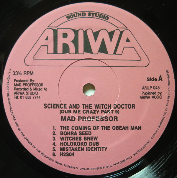 Mad Professor : Science And The Witch Doctor (Dub Me Crazy Part 9) (LP, Album)