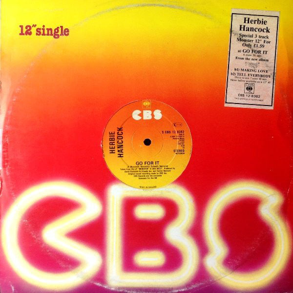 Herbie Hancock : Go For It (12", Single)