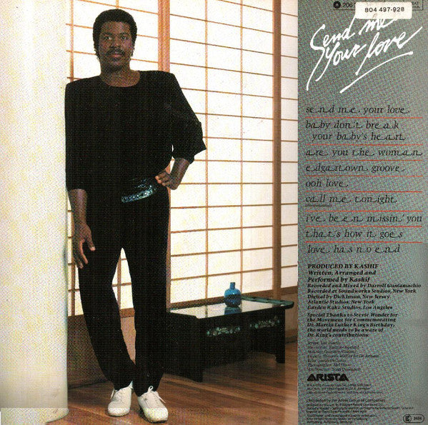 Kashif : Send Me Your Love (LP, Album)