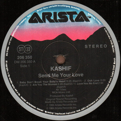 Kashif : Send Me Your Love (LP, Album)