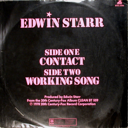 Edwin Starr : Contact / Working Song (12", Ltd, Pin)