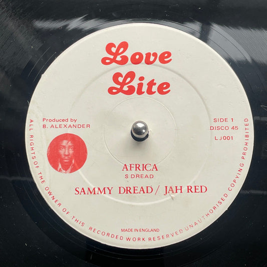 Sammy Dread / Jah Red : Africa (12")