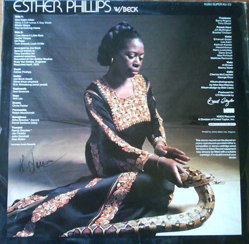 Esther Phillips With Joe Beck : Esther Phillips W/Beck (LP, Album)