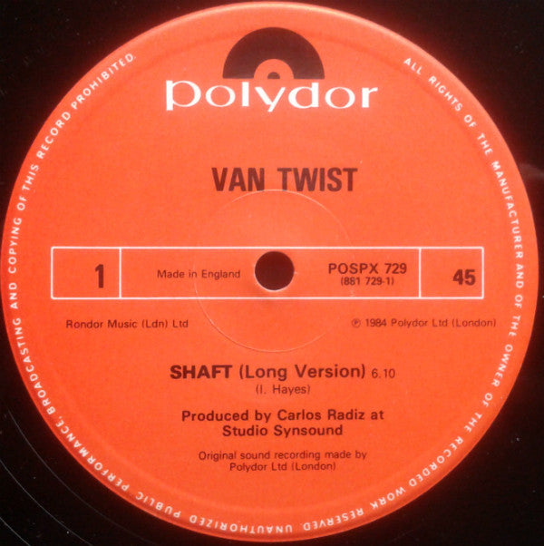 Van Twist : Shaft (12")