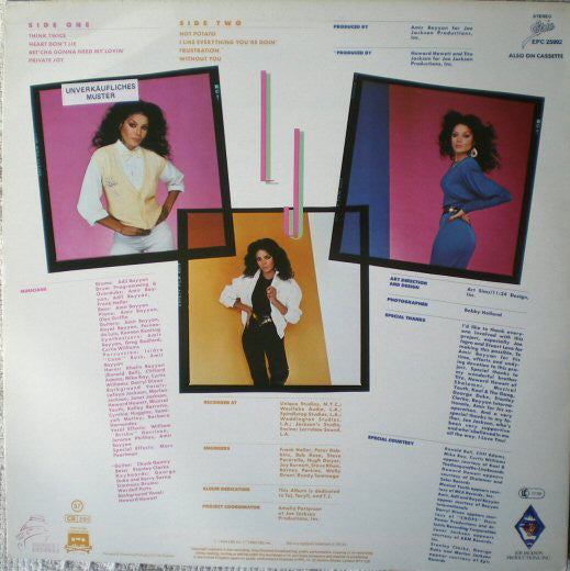 La Toya Jackson : Heart Don't Lie (LP, Album)