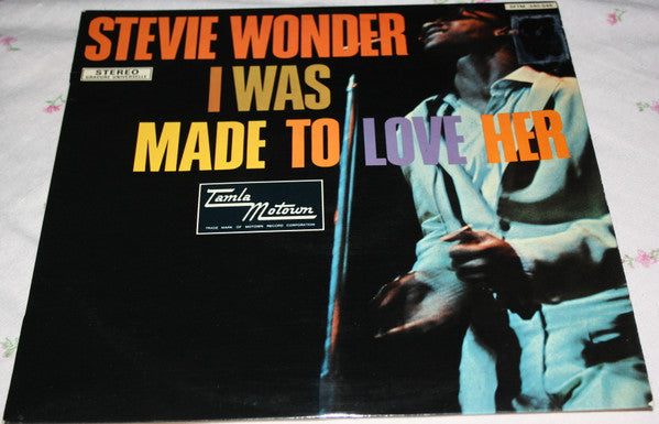 Stevie Wonder : I Was Made To Love Her (LP, Album)