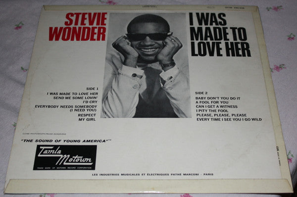 Stevie Wonder : I Was Made To Love Her (LP, Album)