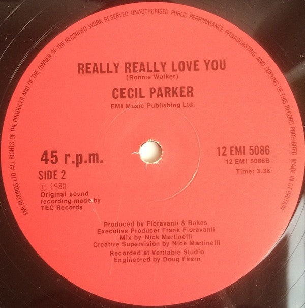 Cecil Parker : Really Really Love You (12")