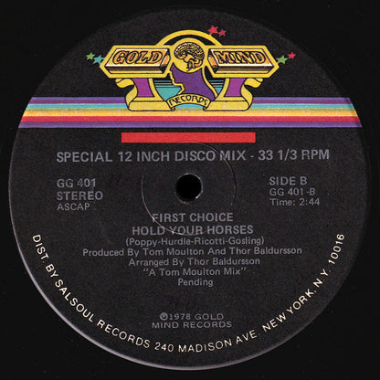 First Choice : Hold Your Horses (12")