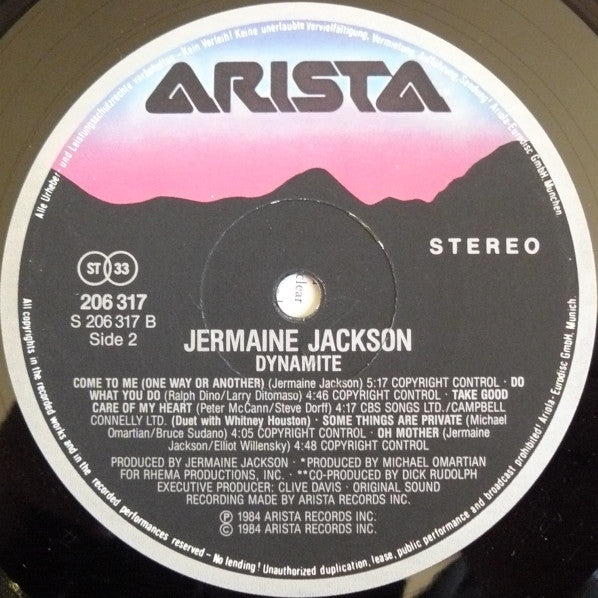 Jermaine Jackson : Dynamite (LP, Album)