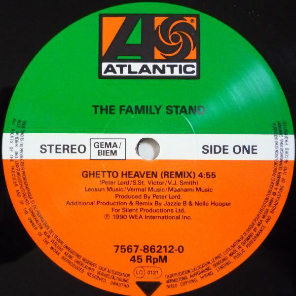 The Family Stand : Ghetto Heaven (12")