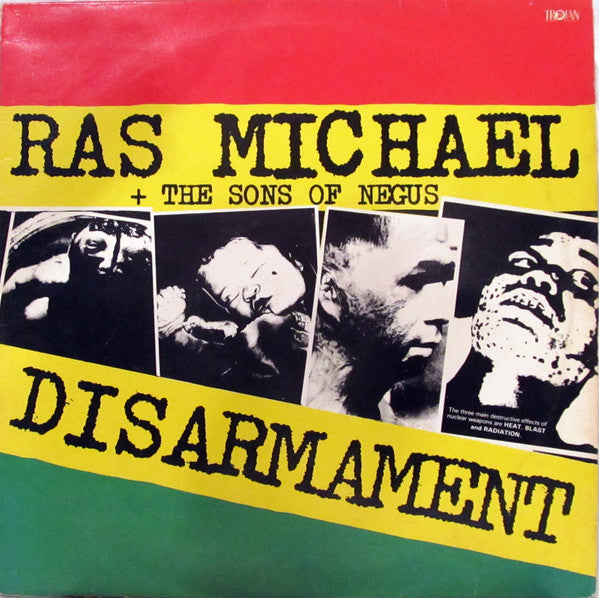 Ras Michael & The Sons Of Negus : Disarmament (LP, Album)