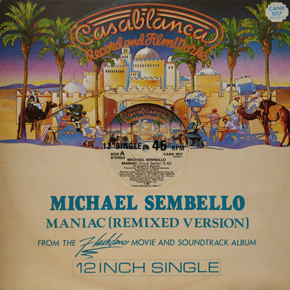 Michael Sembello : Maniac (12", Single)