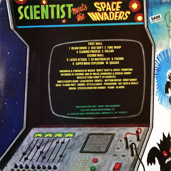 Scientist : Scientist Meets The Space Invaders (LP, Album)