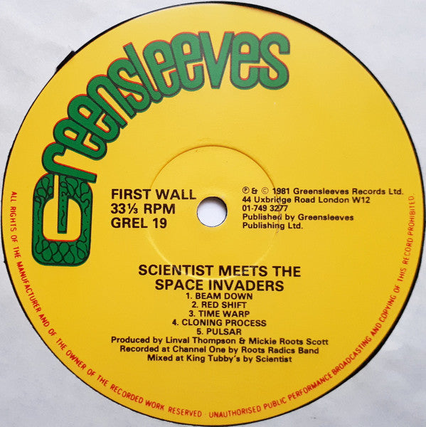 Scientist : Scientist Meets The Space Invaders (LP, Album)