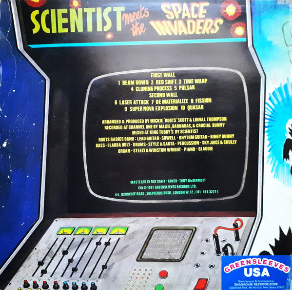 Scientist : Scientist Meets The Space Invaders (LP, Album)