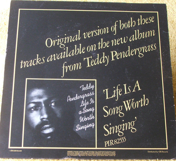 Teddy Pendergrass : Close The Door / Only You (12", Single, Ltd)