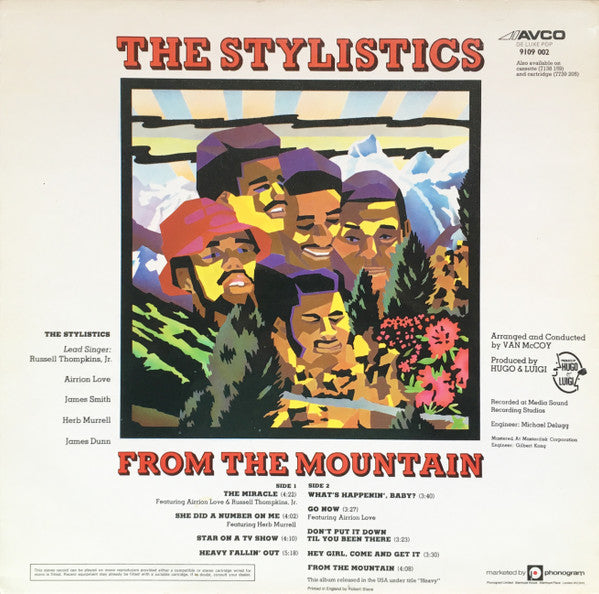 The Stylistics : From The Mountain (LP, Album)