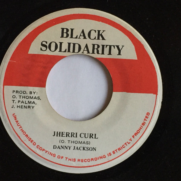 Danny Jackson (3) : Jherri Curl (7")