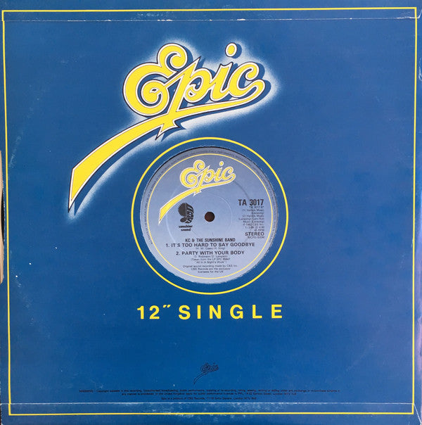 KC & The Sunshine Band : Give It Up (12", Single)