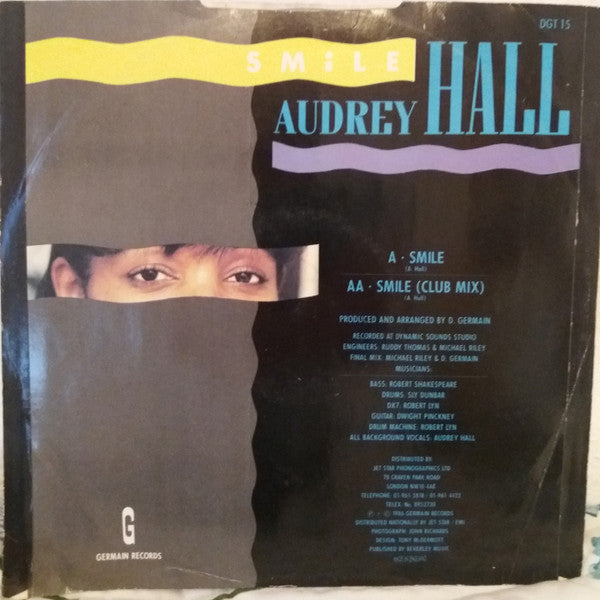 Audrey Hall : Smile (12", Single)