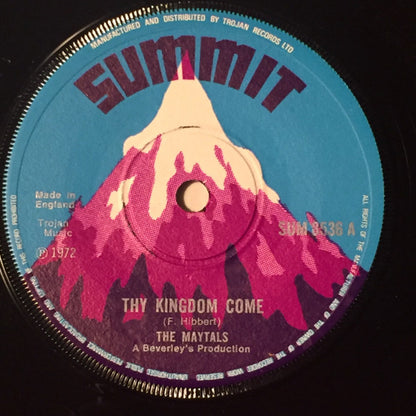 The Maytals : Thy Kingdom Come (7", Sol)