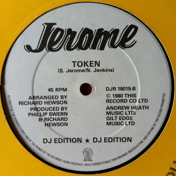 Steve Jerome (2) : If You Walk Out That Door (DJ Edition) (12")