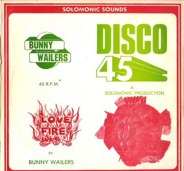 Bunny Wailer : Love Fire (12")