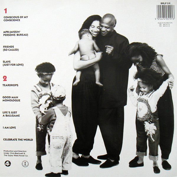 Womack & Womack : Conscience (LP, Album, Gat)