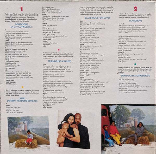 Womack & Womack : Conscience (LP, Album, Gat)