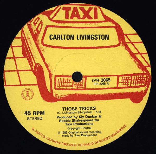 Carlton Livingston / Sly & Robbie : Those Tricks / Ayatollah (12")