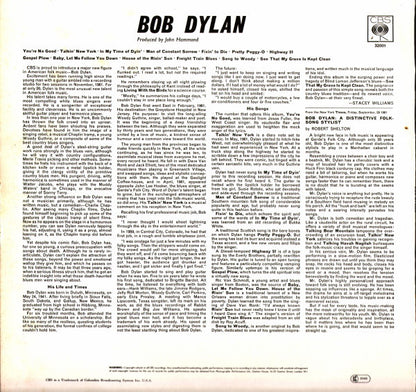 Bob Dylan : Bob Dylan (LP, Album, RE)