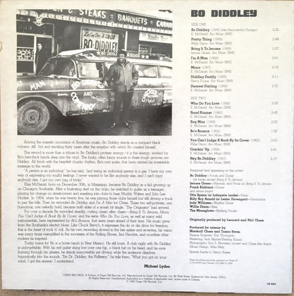 Bo Diddley : His Greatest Sides: Volume One (LP, Comp)