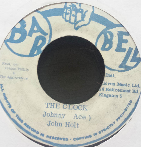 John Holt / Prince Philip & The Aggrovators : The Clock / Death Trap (7")